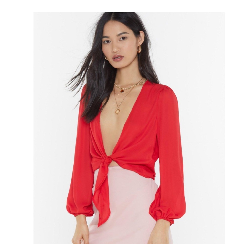 NastyGal - Hang Me Up to Dry Blouse
